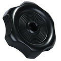 Jr Products JR Products 20365 Window/Vent Knob Handle - 1/2", Black 20365